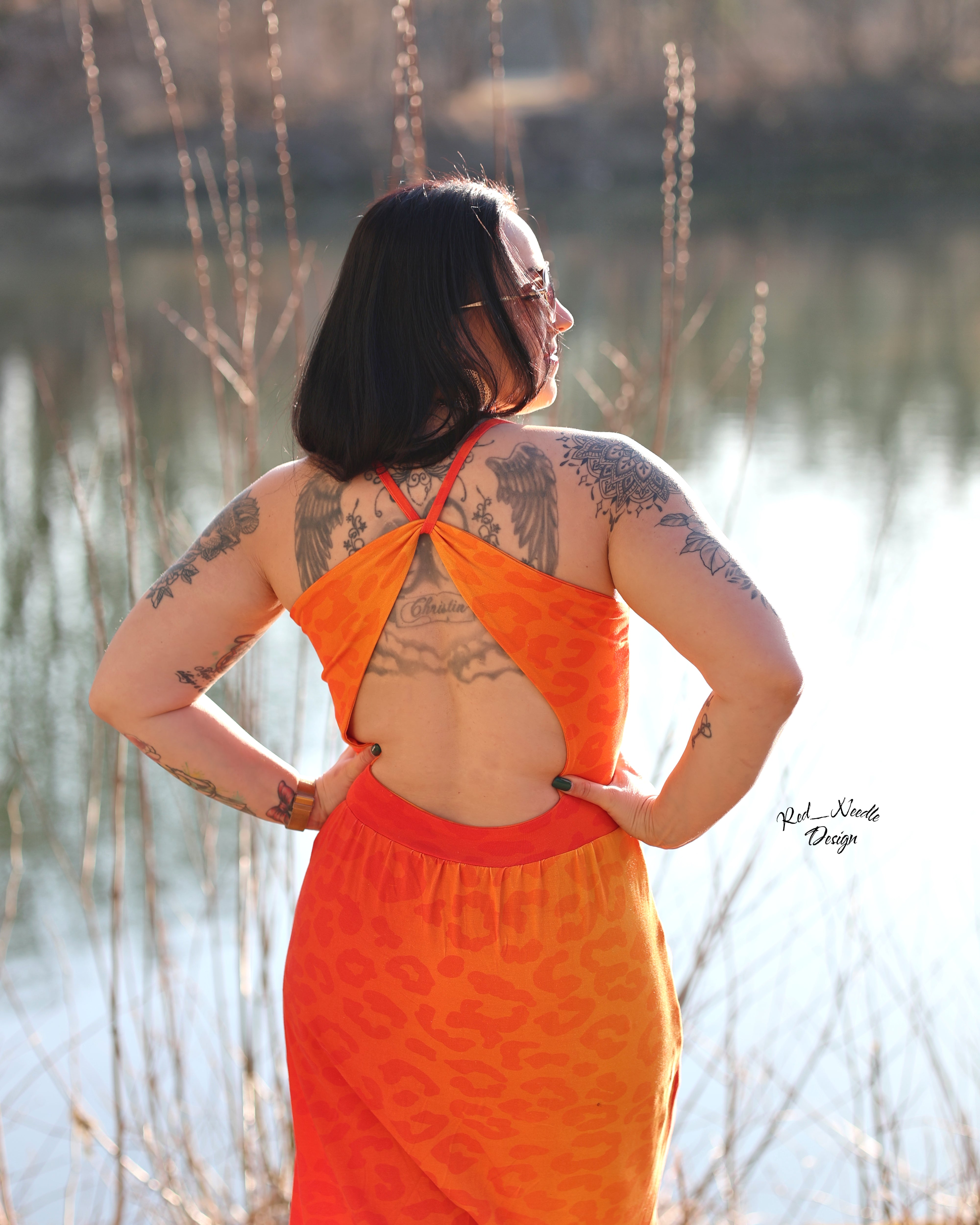 Leo orange Bordüren Stoff Dauervorbestellung